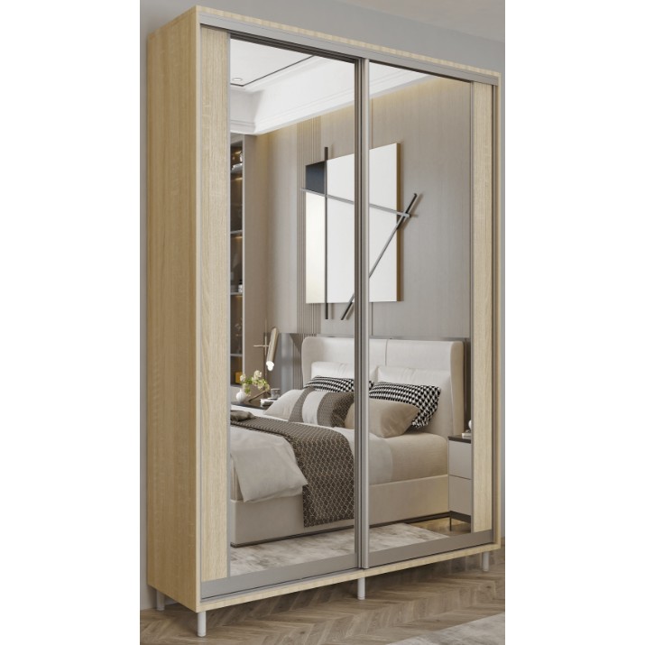 Шкаф-купе Mobildor-Lux Aron-S 100x220 Oak Sonoma (arons4851) K2