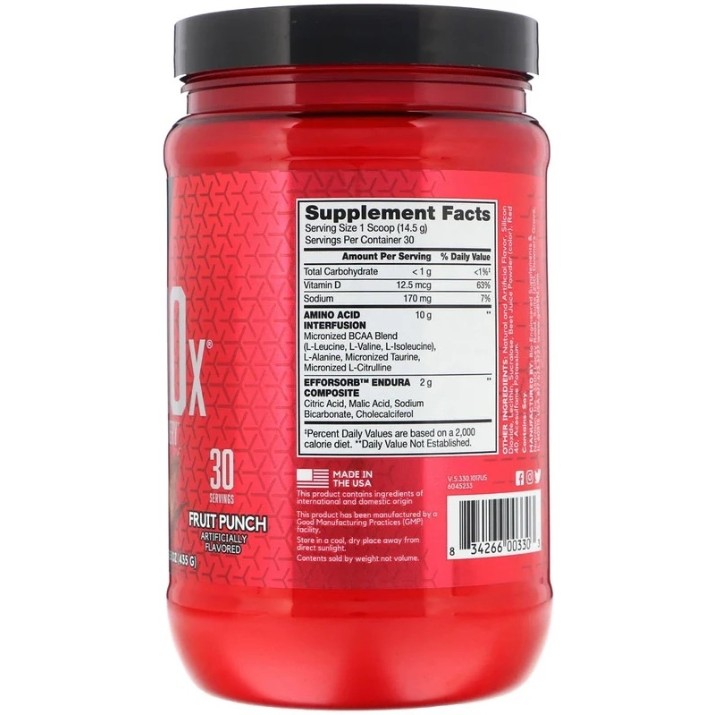 Aminoacizi BSN Amino X Fruit Punch 435g