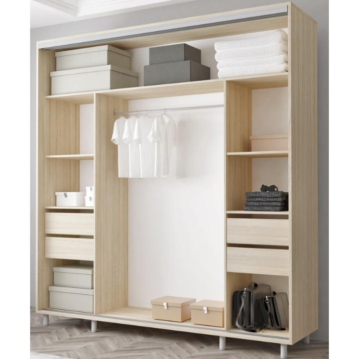 Шкаф-купе Mobildor-Lux Aron-S 200x220 Oak Sonoma (arons5032) K3