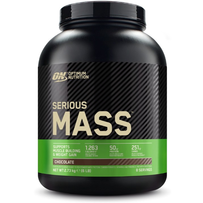 Гейнер Optimum Nutrition Serious Mass Chocolate 2720g