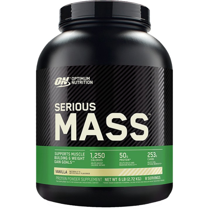 Гейнер Optimum Nutrition Serious Mass Vanilla 2720g