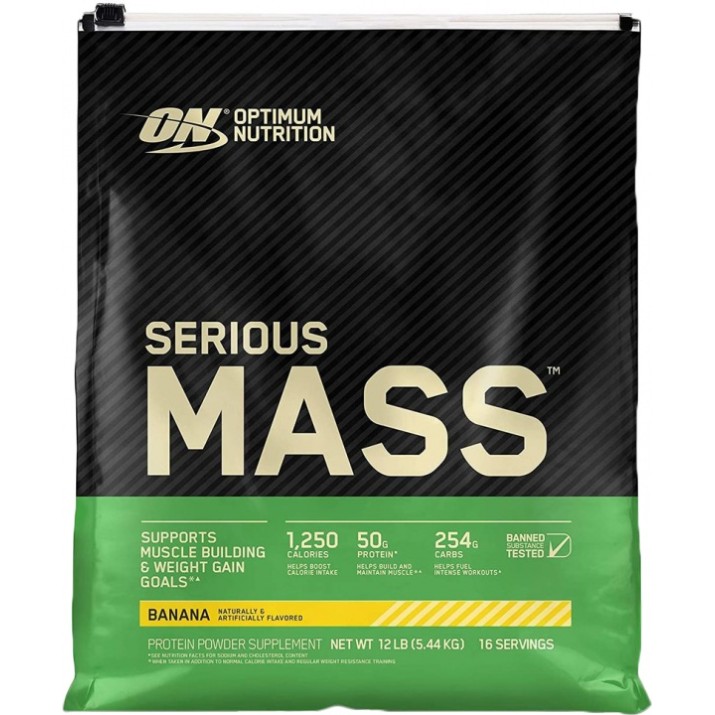 Gainer Optimum Nutrition Serious Mass Banana 5440g