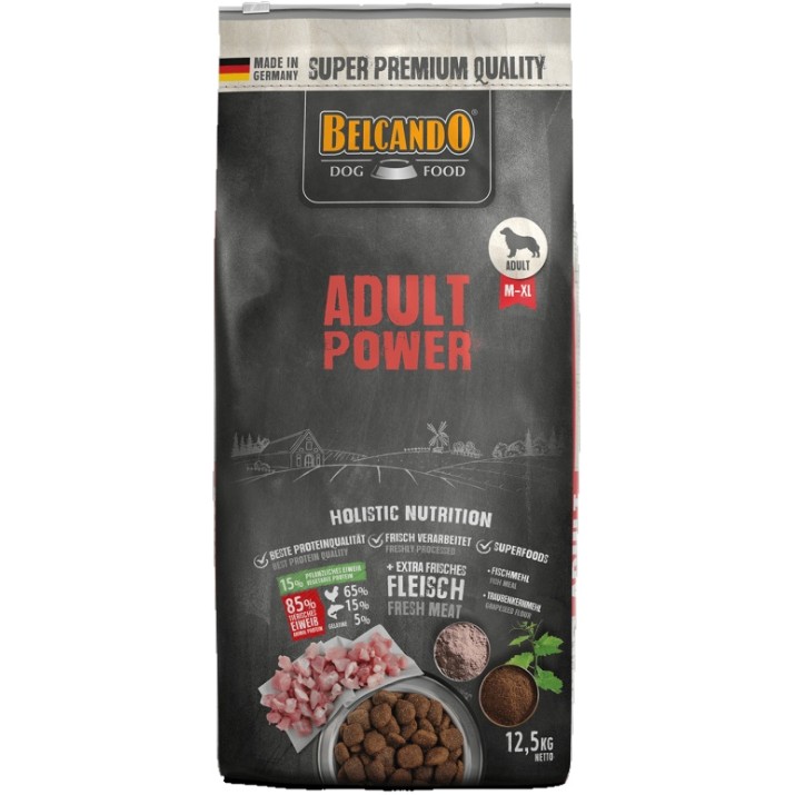 Hrană uscată pentru câini Belcando Adult Power 12.5kg