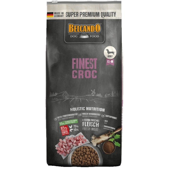 Hrană uscată pentru câini Belcando Finest Croc 12.5kg 
