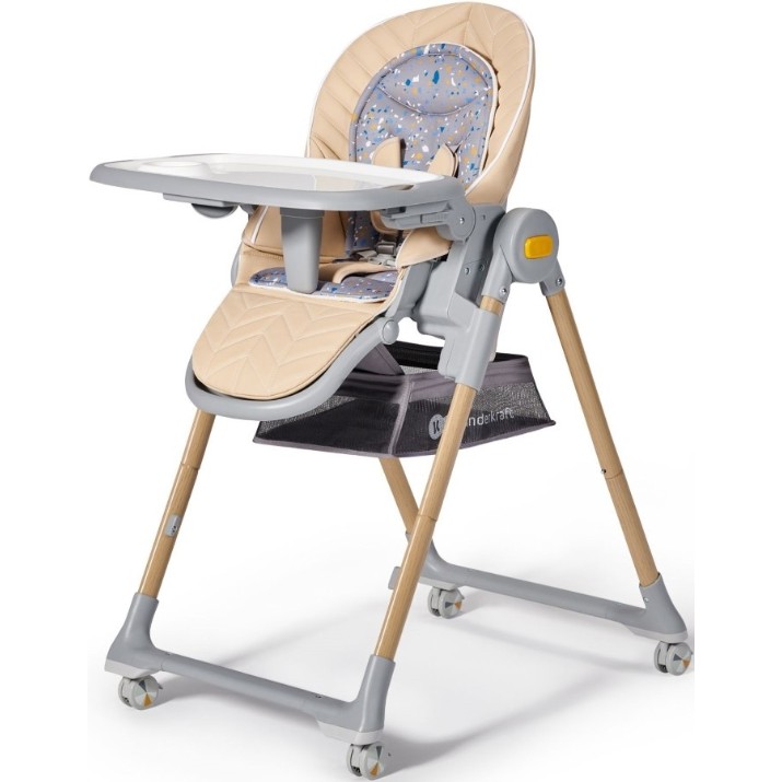 Стульчик для кормления Kinderkraft Lastree Wood (KHLAST00BEGW000)