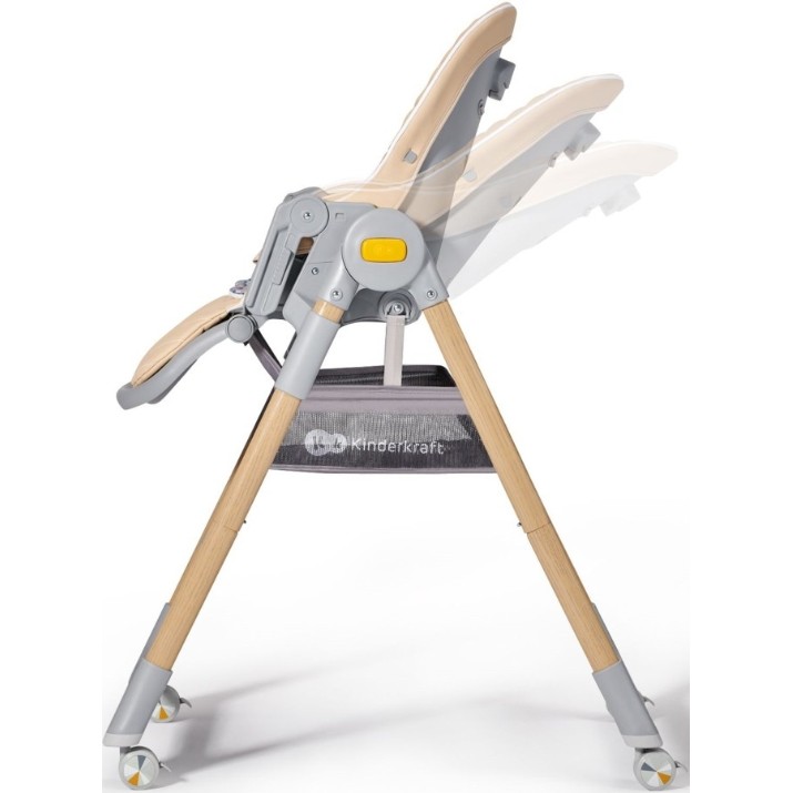 Стульчик для кормления Kinderkraft Lastree Wood (KHLAST00BEGW000)