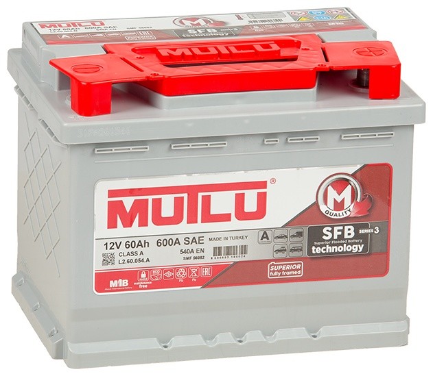 Acumulatoar auto Mutlu L2.60.054.A