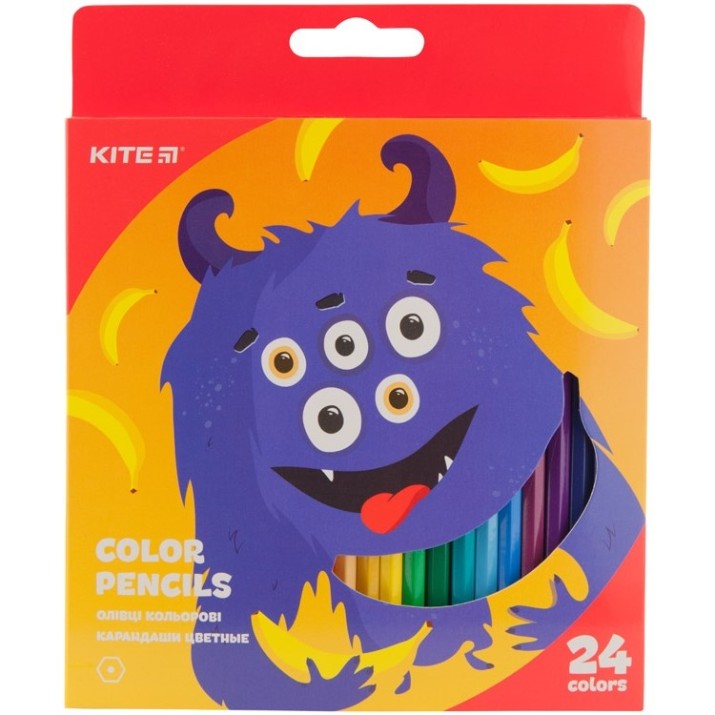 Creioane colorate Kite 24pcs (K19-055-5)