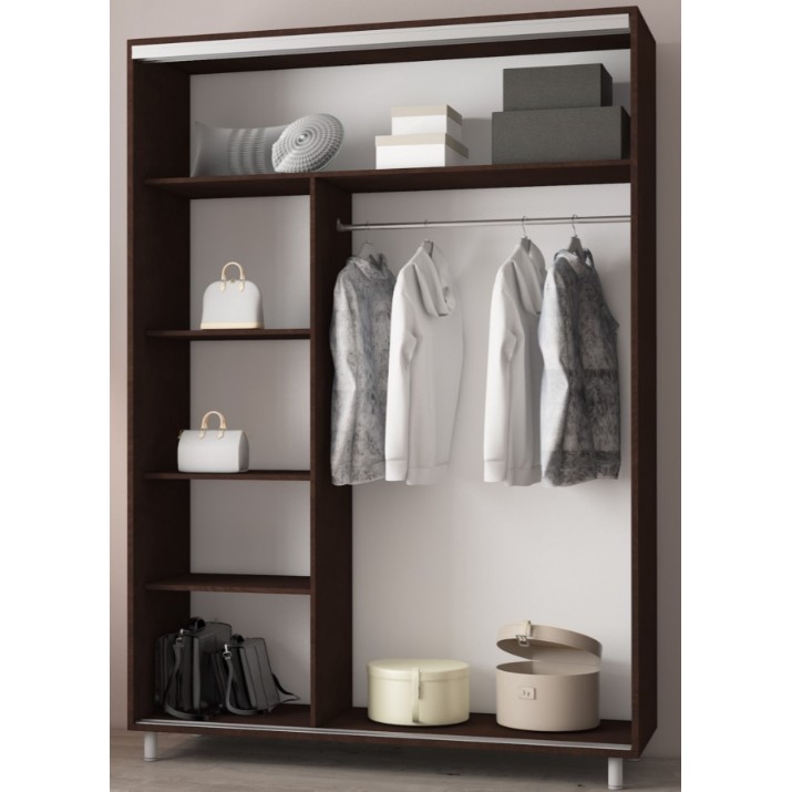 Шкаф-купе Mobildor-Lux Aron P 180x220 (2226 Wenghe)