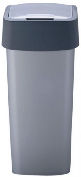 Урна Curver Flip Bin 45L Silver (186181)