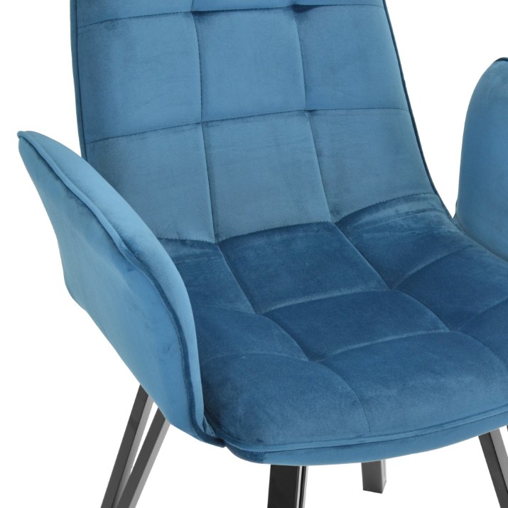 Scaun Deco DC-18 Blue/Black