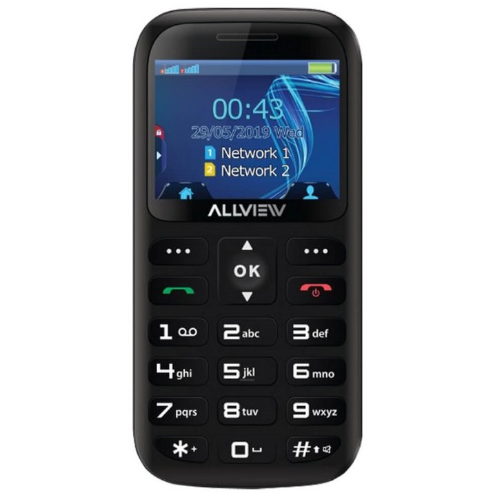 Мобильный телефон Allview D2 Senior Black