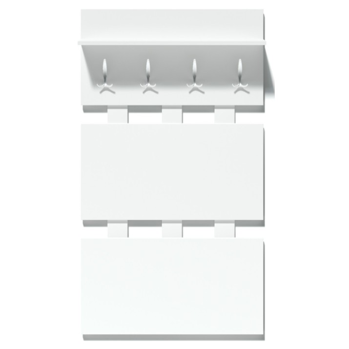 Вешалка Fabrik Home Modul №10 Ясень Белый 147x90cm