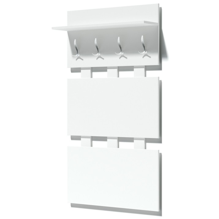 Вешалка Fabrik Home Modul №10 Ясень Белый 147x90cm