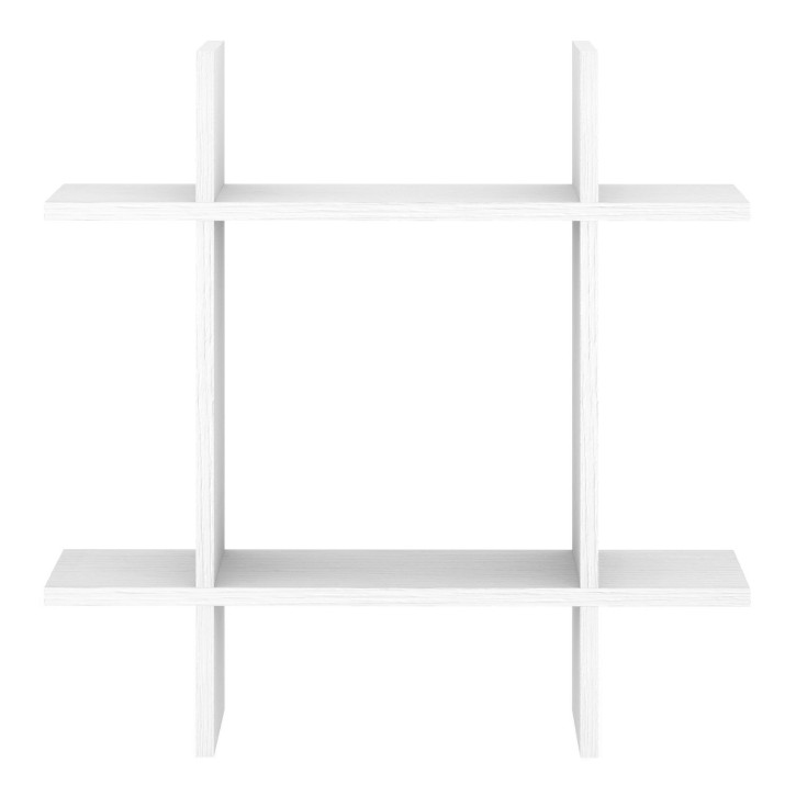 Raft de perete Fabrik Home Small 2 Alb Frasin