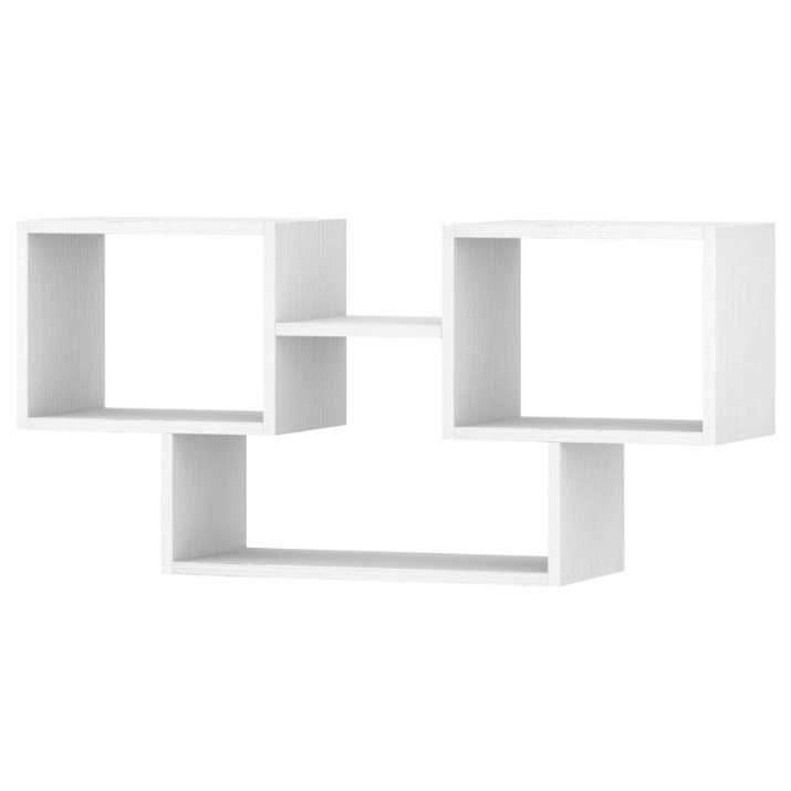 Навесная полка Fabrik Home Small 5 Белый Ясень