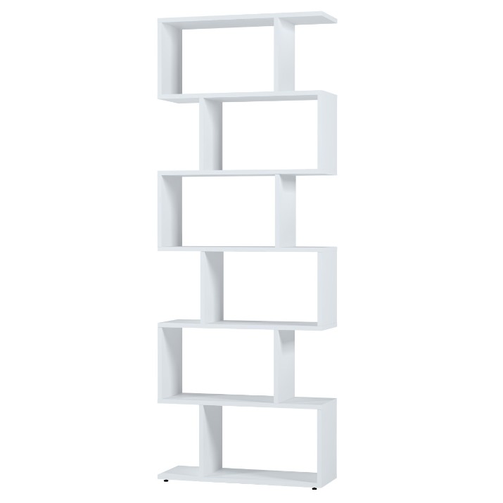 Etajeră Fabrik Home Wally Белый Ясень 80x25x181cm