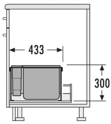 Coș de gunoi Hailo AS XXL 900 (3630901)