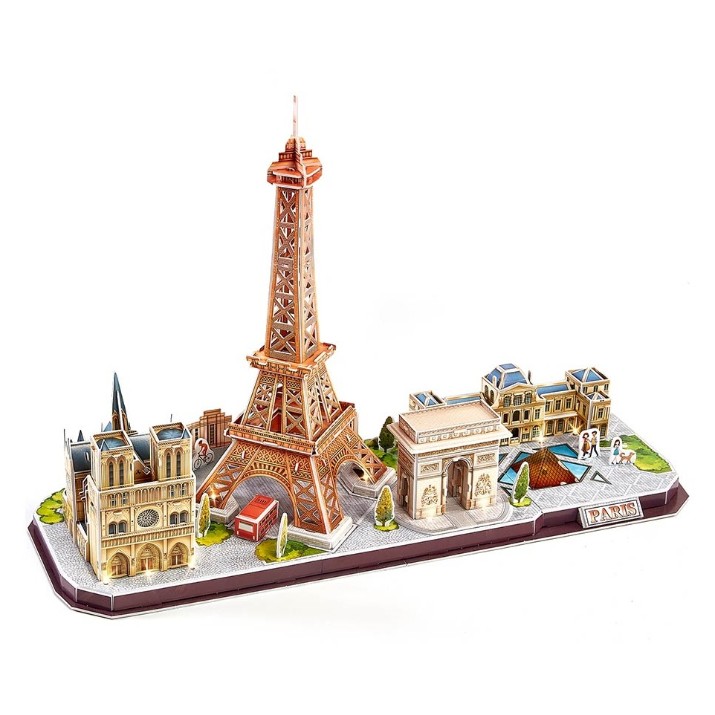 3D пазл CubicFun Paris Led (L525h)