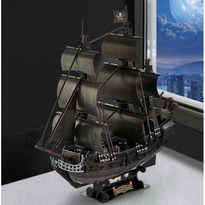 3D-puzzle CubicFun Queen Anne's Revenge Led (L522h)