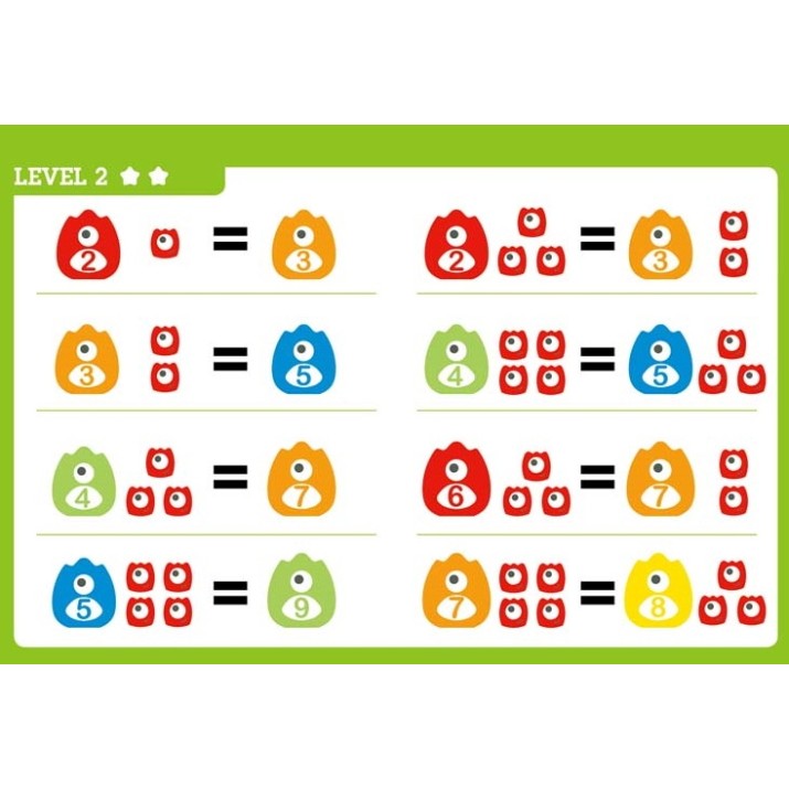 Счетный материал Hape Monster Math Scale (E0511A)