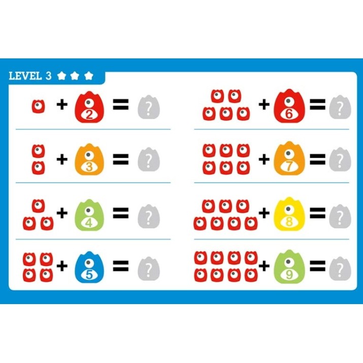 Счетный материал Hape Monster Math Scale (E0511A)