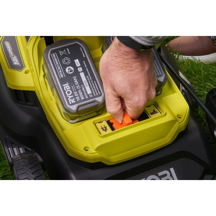 Maşina de tuns iarba cu acumulator Ryobi RY18LMH37A-250 (5133004583)