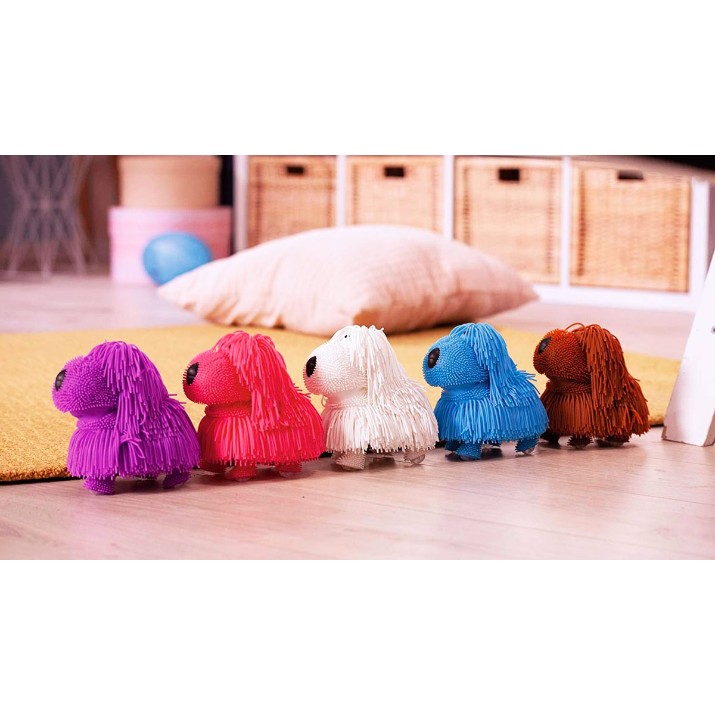 Figurină animală Jiggly Pup (JP001-WB-PU)