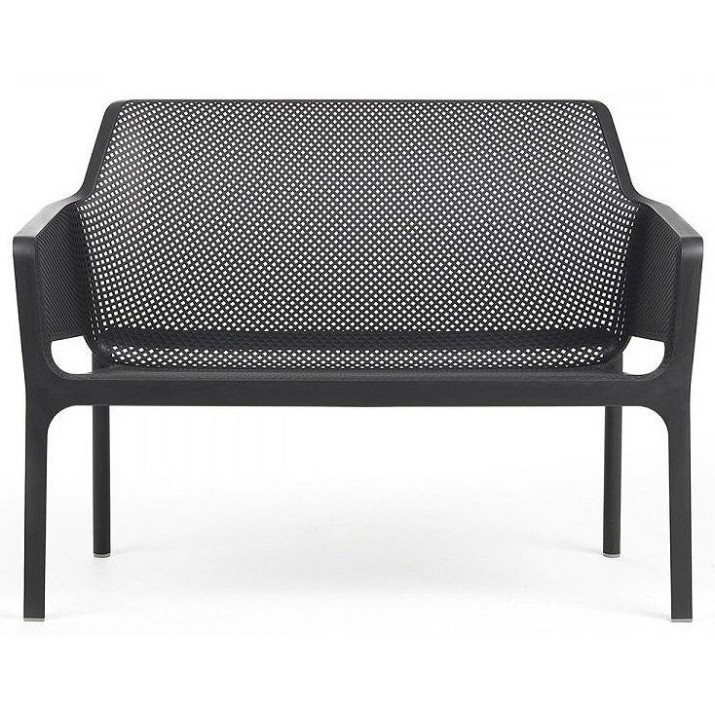 Bancă grădină Nardi Net Bench Antracite (40338.02.000)
