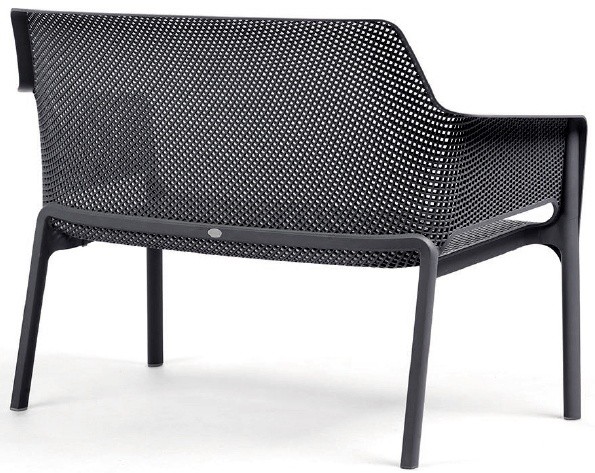 Bancă grădină Nardi Net Bench Antracite (40338.02.000)