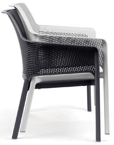 Bancă grădină Nardi Net Bench Antracite (40338.02.000)
