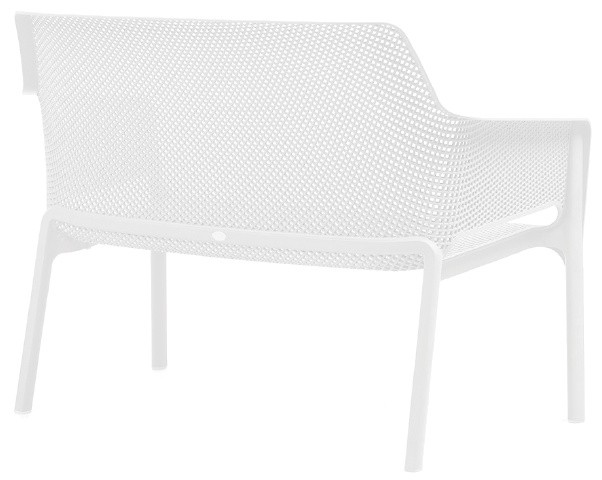 Bancă grădină Nardi Net Bench Bianco (40338.00.000)