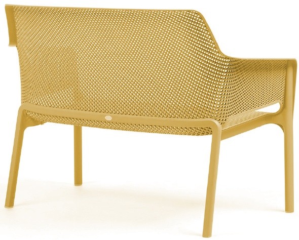 Bancă grădină Nardi Net Bench Senape (40338.56.000)