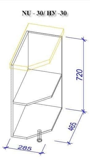 Кухонный гарнитур Bafimob Corner (High Gloss) 3.4x1.7m White/Green