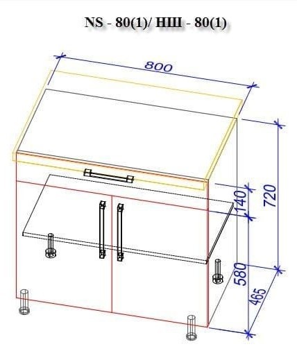 Кухонный гарнитур Bafimob Corner (High Gloss) 3.4x1.7m White/Grey