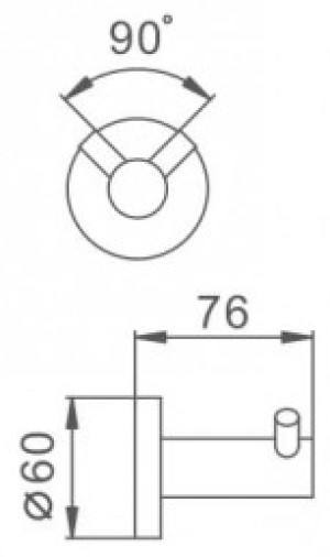 Держатель для полотенец Frap F30105-2