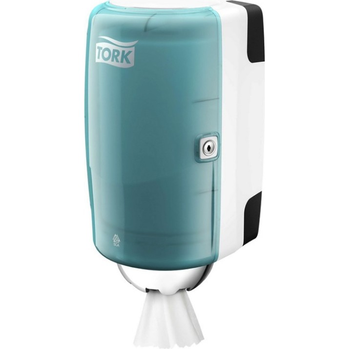 Dispenser hârtie Tork M1 White/Green (658000)