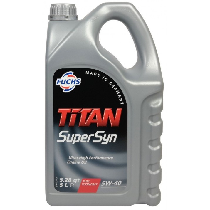 Моторное масло Fuchs Titan Supersyn 5W-40 5L