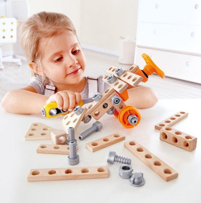 Set de construcție Hape Experiment Starter Kit (E3031A)
