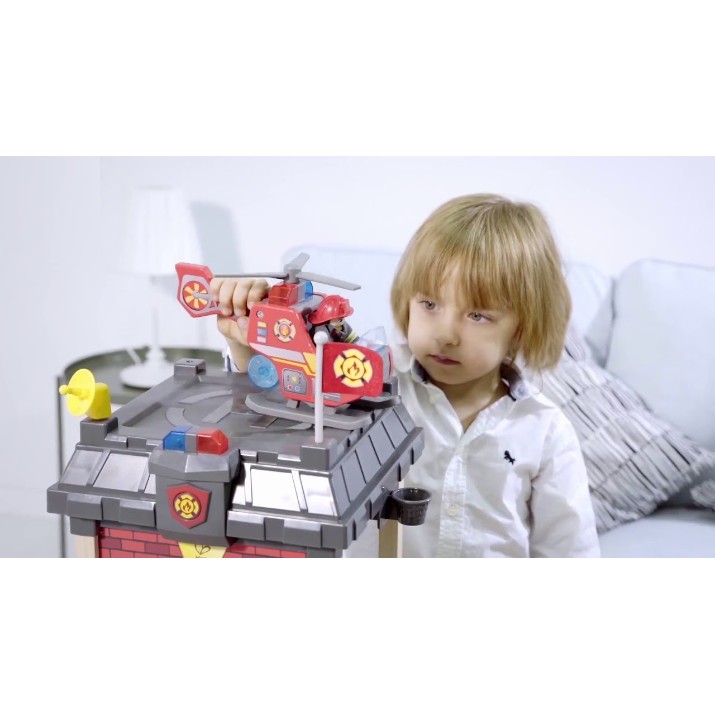 Set de joс pentru pompieri Hape City Fire Station (E3023A)