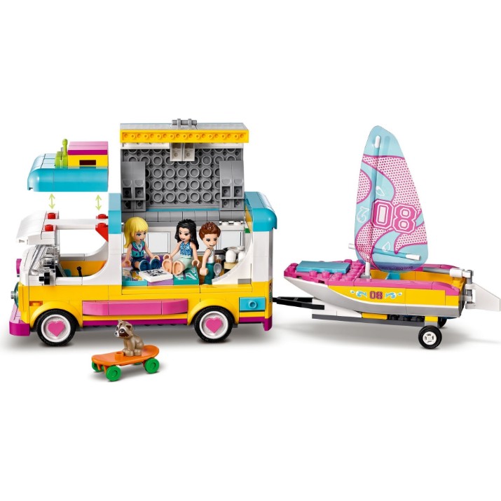 Конструктор Lego Friends: Forest Camper Van and Sailboat (41681)