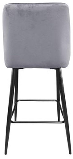 Барный стул Deco Clasic Grey/Black Legs
