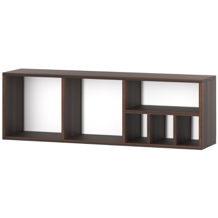 Навесная полка Fabrik Home Small 6 Орех Темный