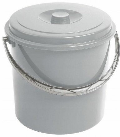 Ведро Curver 16L Grey (241751)