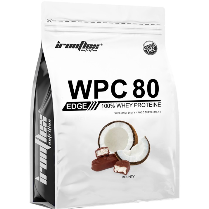 Протеин IronFlex WPC80 EDGE Bounty 909g