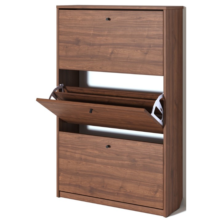 Rafturi pentru pantofi Fabrik Home Top 3 800 Nuc de Piatră