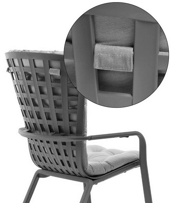 Piernă pentru mobilier Nardi Cuscino Folio Comfort Felce (36300.01.162)