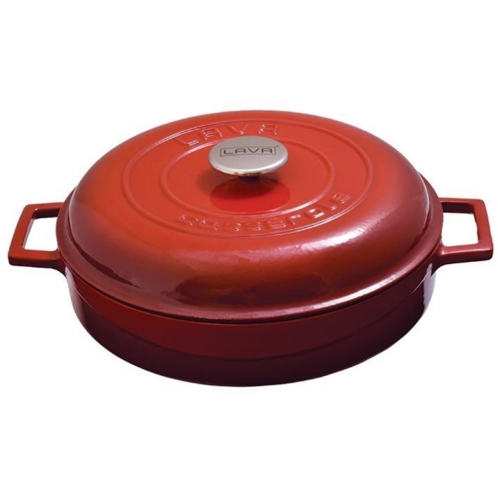 Cratiță Lava LV Y ST 28 SPR K2 Mat Red