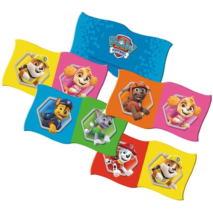 Joc educativ de masa Trefl Paw Patrol: Domino (01895)