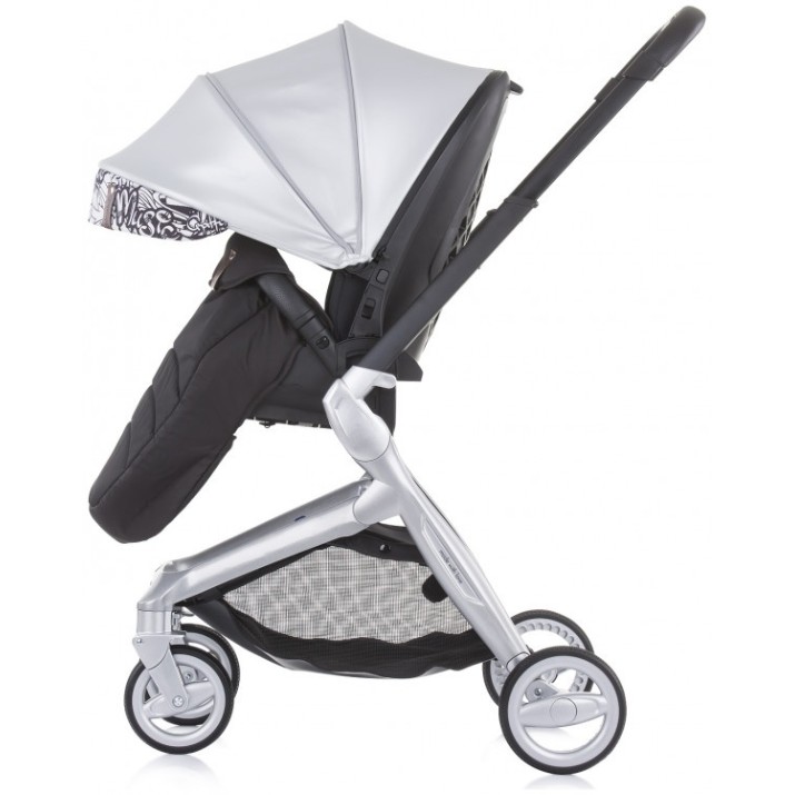 Carucior Chipolino 3in1 Emotion Silver (KKEM02102SL) 